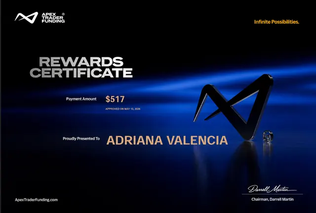 Comprobante de pago de Adriana Valencia por $517, 2026-05-13