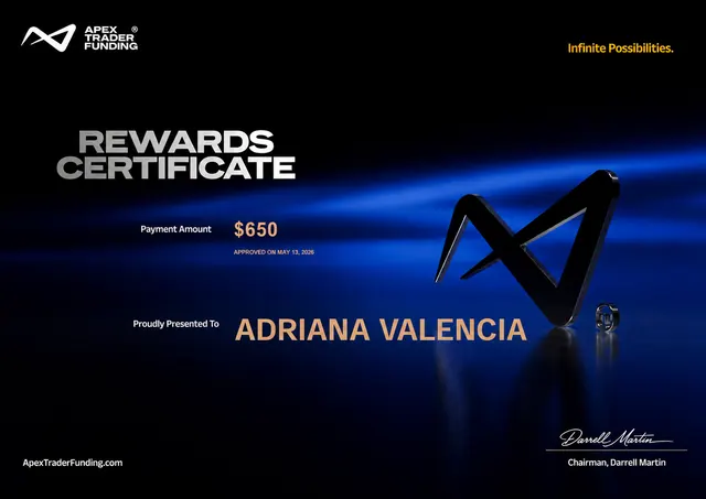 Comprobante de pago de Adriana Valencia por $650, 2026-05-13