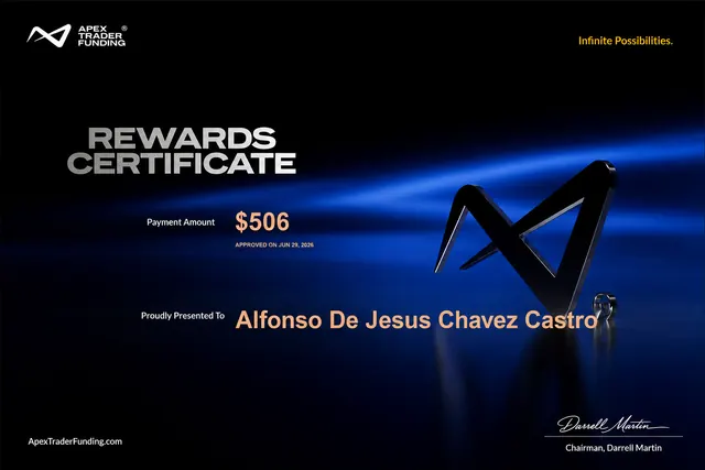 Comprobante de pago de Alfonso Chavez por $506, 2026-06-29