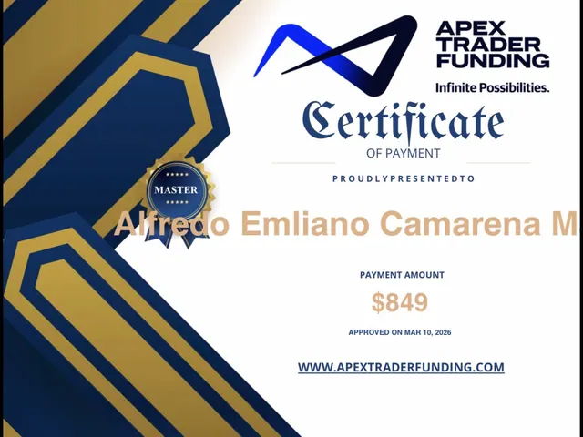 Comprobante de pago de Alfredo Camarena por $849, 2026-03-10