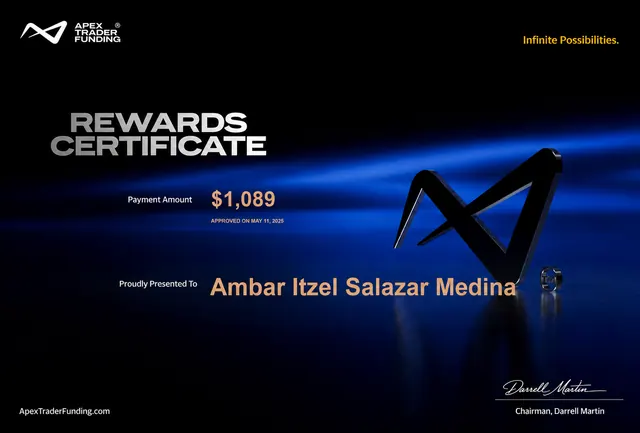 Comprobante de pago de Ambar Salazar por $1,089, 2026-05-11