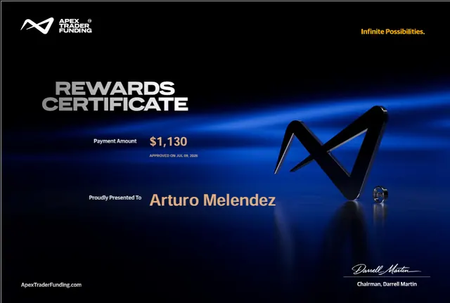 Comprobante de pago de Arturo Melendez por $1,130, 2026-07-09