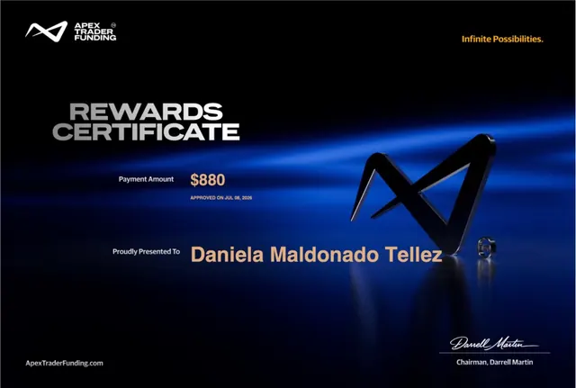 Certificado de pago de Daniela Maldonado por $880, 2026-07-08