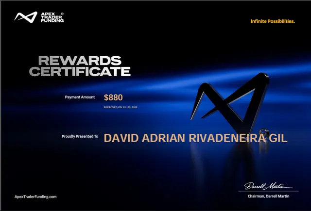 Comprobante de pago de David Rivadeneira por $880, 2026-07-09