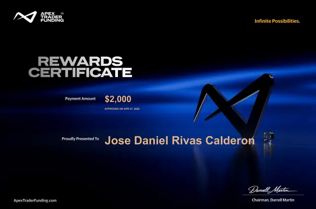 Comprobante de pago de David Rivas por $2,000, 2026-04-27