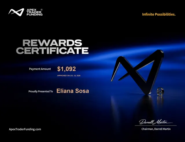 Certificado de pago de Eliana Sosa por $1,092, 2026-07-13