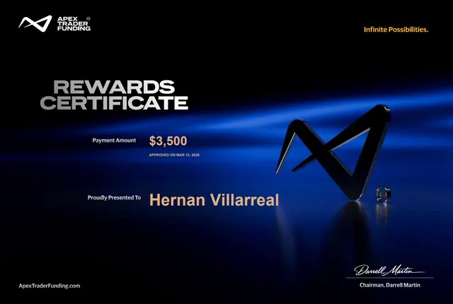 Comprobante de pago de Hernan Villareal por $3,500, 2026-03-13
