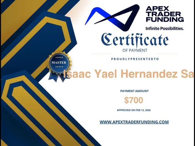 Comprobante de pago de Isaac Said por $700, 2026-02-13