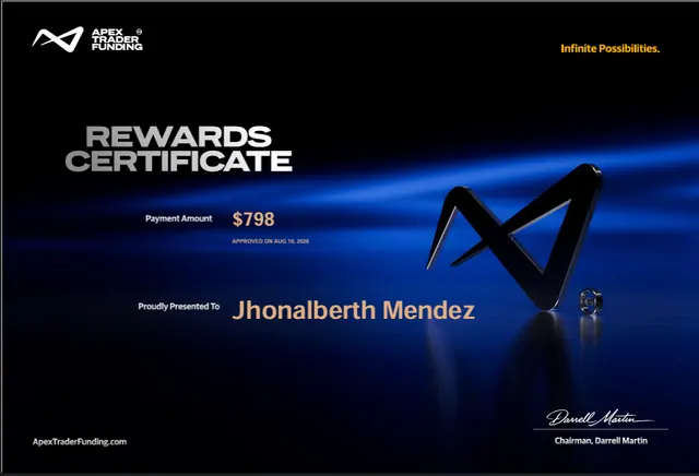 Comprobante de pago de Jhonalberth Mendez por $798, 2026-08-10
