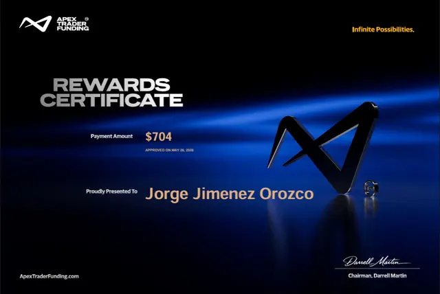 Certificado de pago de Jorge Jimenez por $704, 2026-05-30