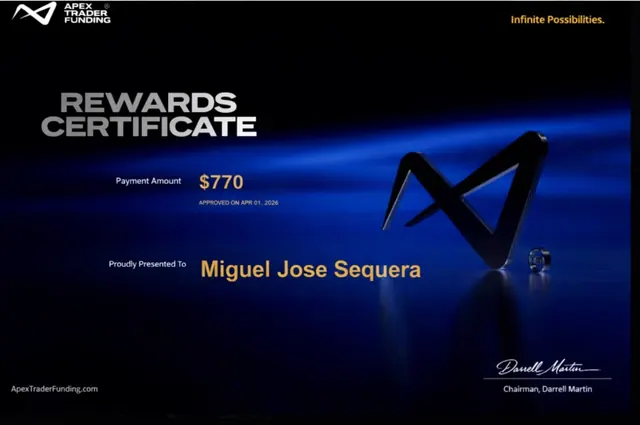 Comprobante de pago de Miguel Sequera por $770, 2026-04-01