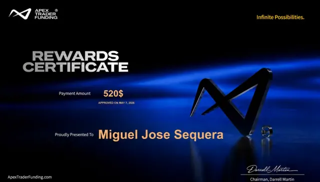 Comprobante de pago de Miguel Sequera por $520, 2026-05-07