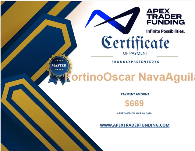 Comprobante de pago de Oscar Nava por $669, 2026-03-06