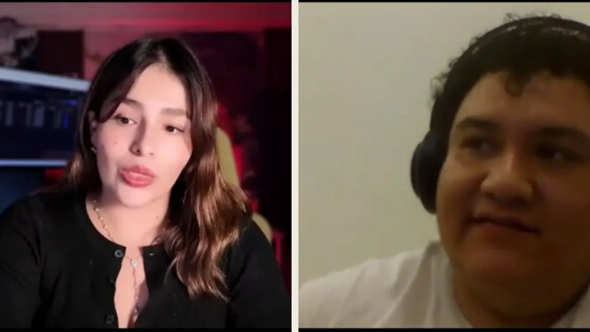 Ameyalli Orea con Francisco Vargas durante su testimonio en video