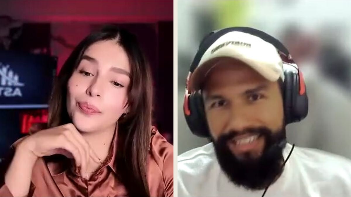 Ameyalli Orea conversando con Kevin de la Cruz en su testimonio en video
